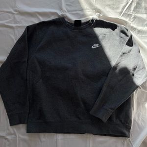 Nike Gray Crewneck- Large